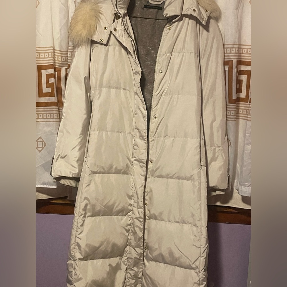 BCB GMAXAZRIA very long Coat 
Color :Cream  
Size : S